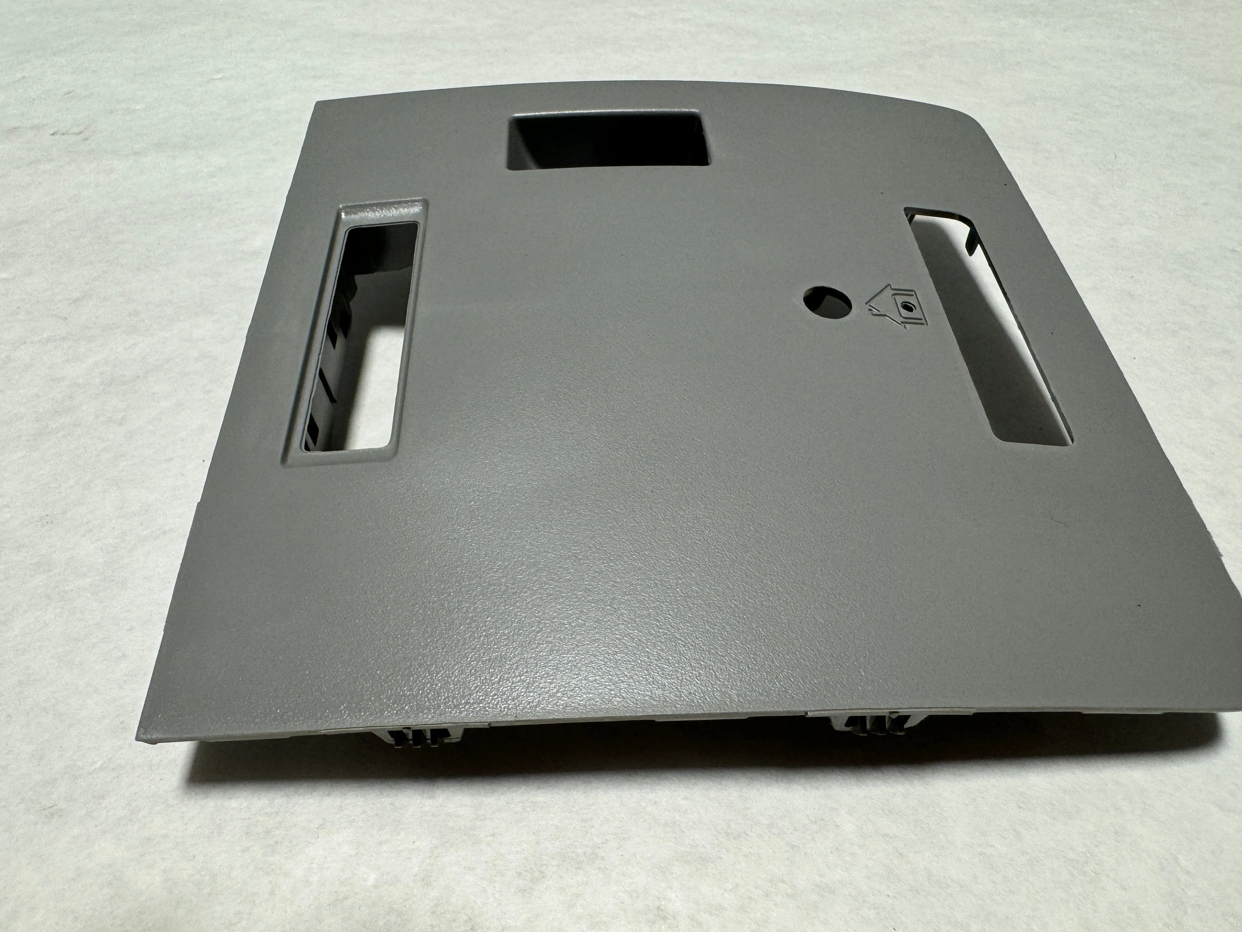 2014-2018 Silverado Sierra Light Ash Gray Roof Console Opening Trim Plate OEM