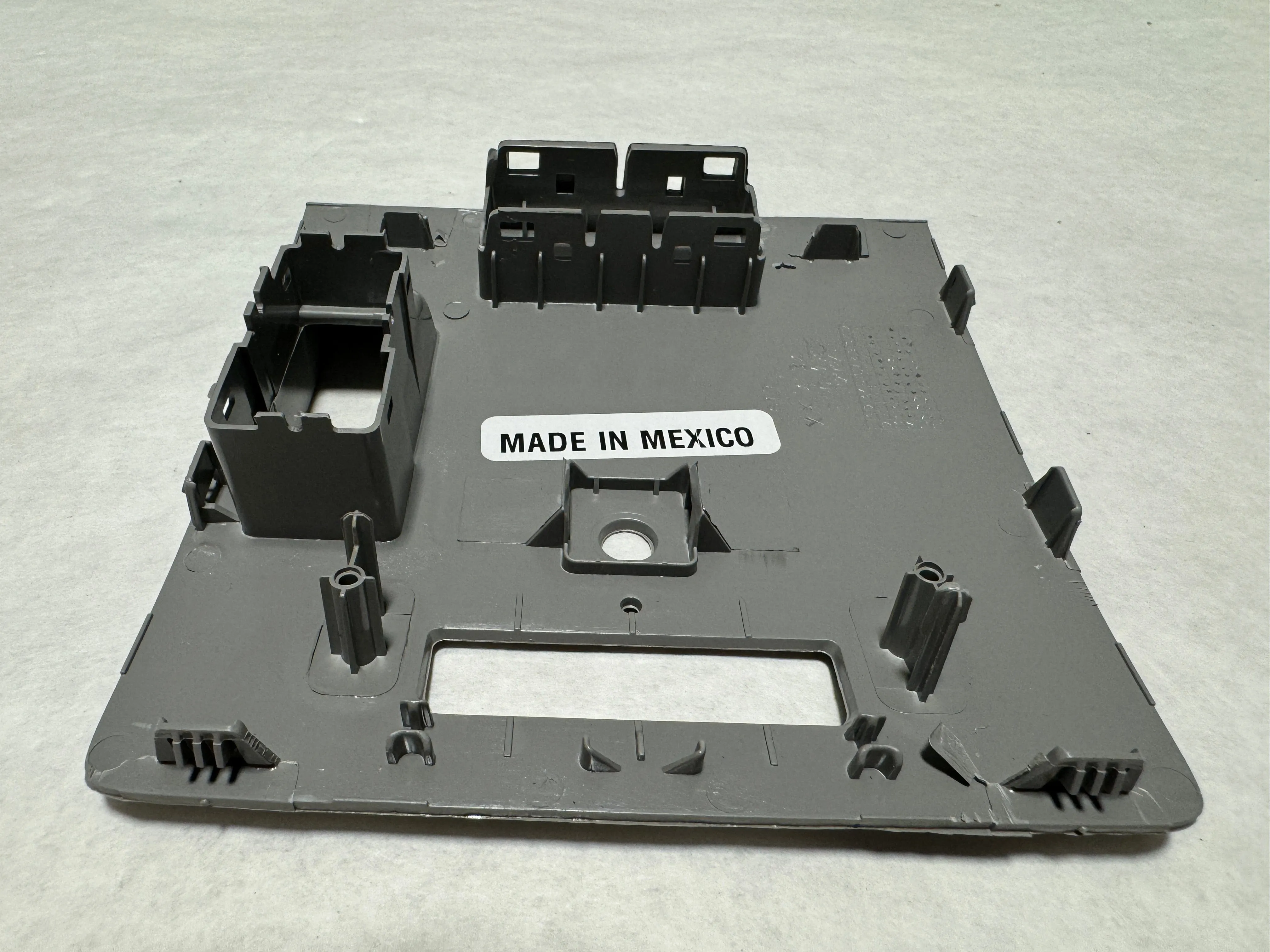 2014-2018 Silverado Sierra Light Ash Gray Roof Console Opening Trim Plate OEM