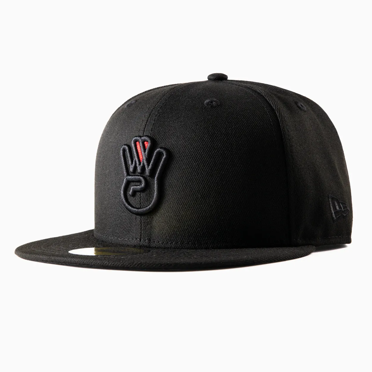 All Black New Era Fitted