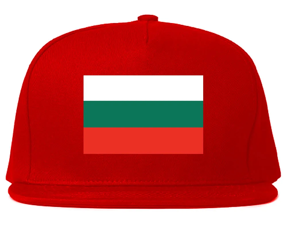 Bulgaria Flag Country Printed Snapback Hat Cap