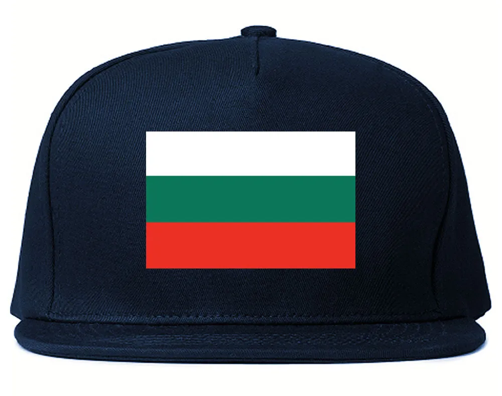 Bulgaria Flag Country Printed Snapback Hat Cap