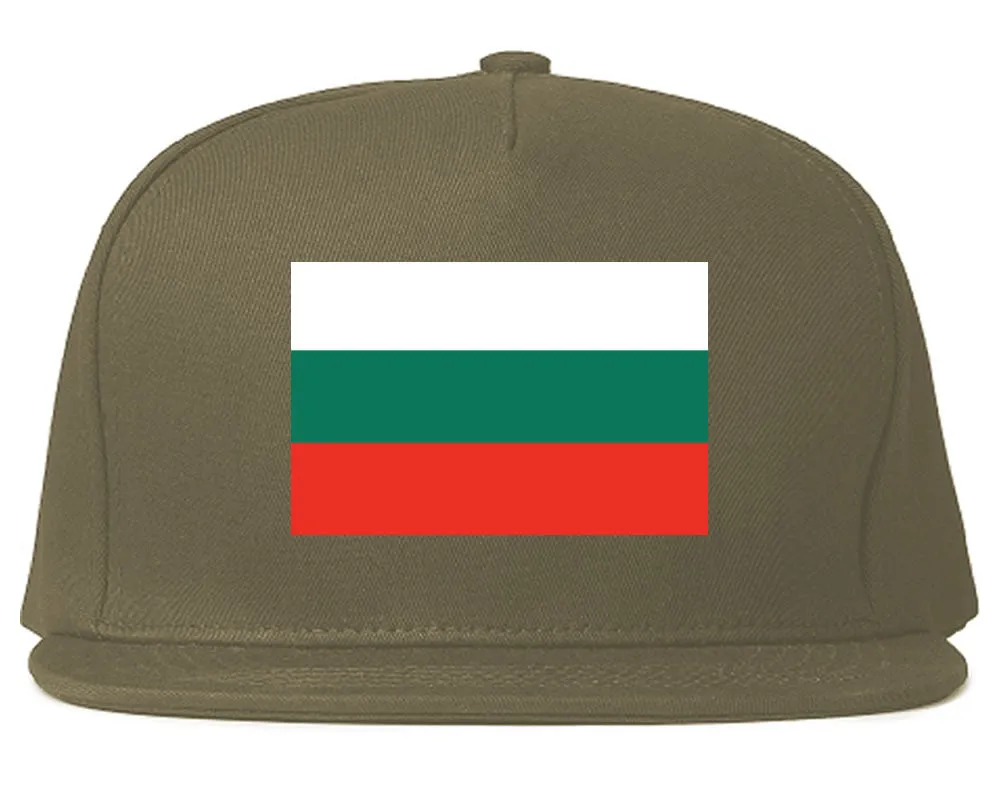 Bulgaria Flag Country Printed Snapback Hat Cap