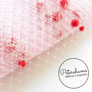 Dotted 9 Inch (23cm) Veiling - 1m