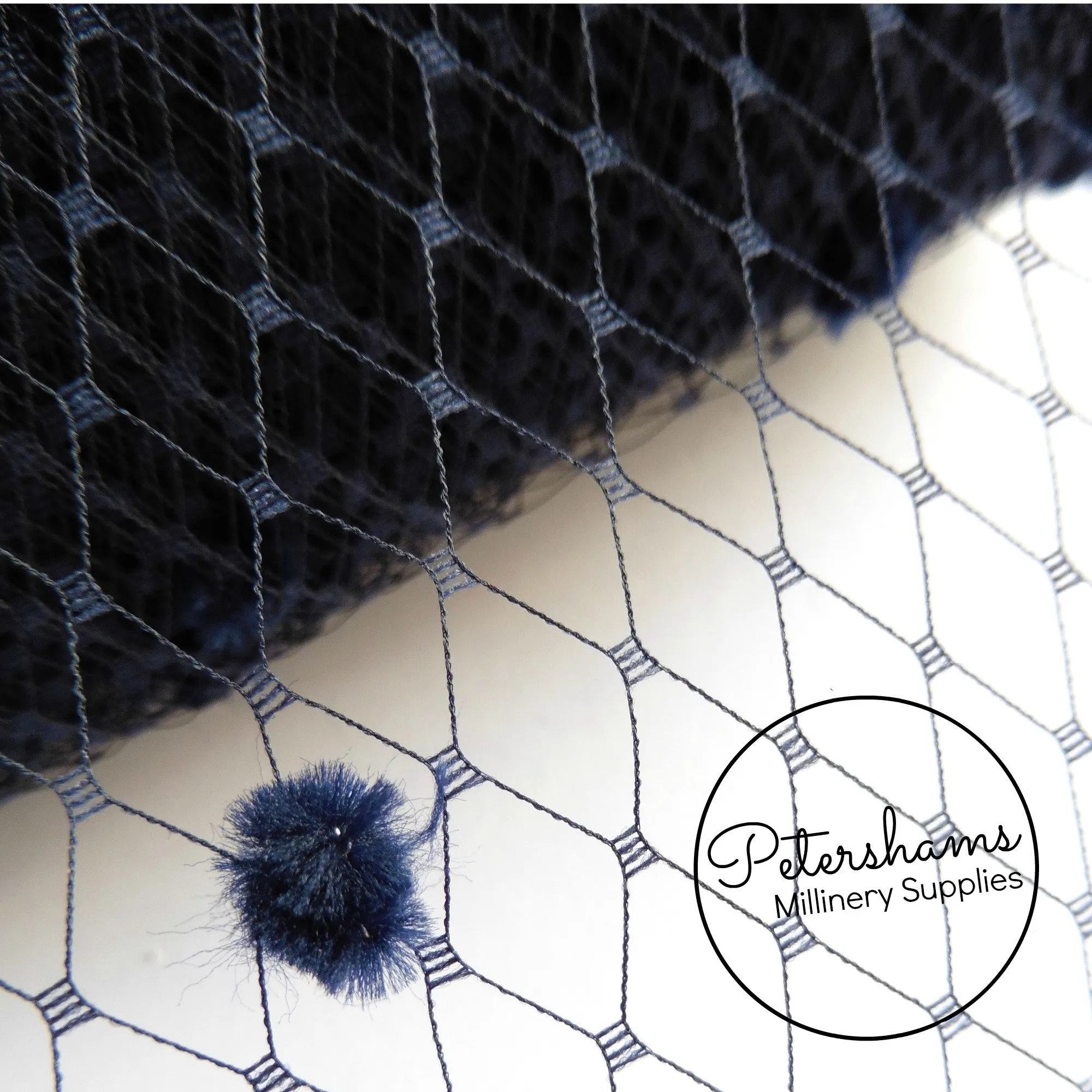 Dotted 9 Inch (23cm) Veiling - 1m