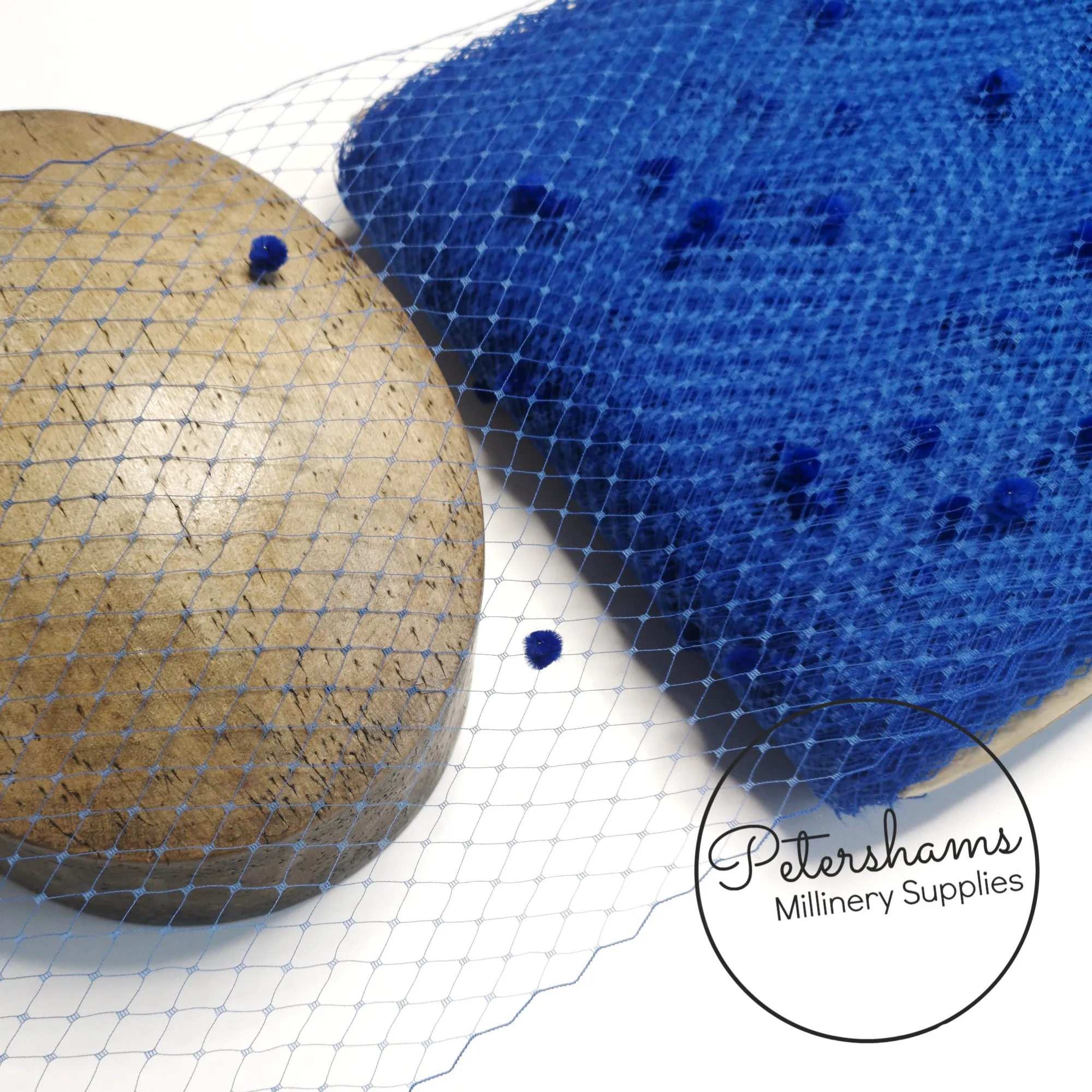 Dotted 9 Inch (23cm) Veiling - 1m