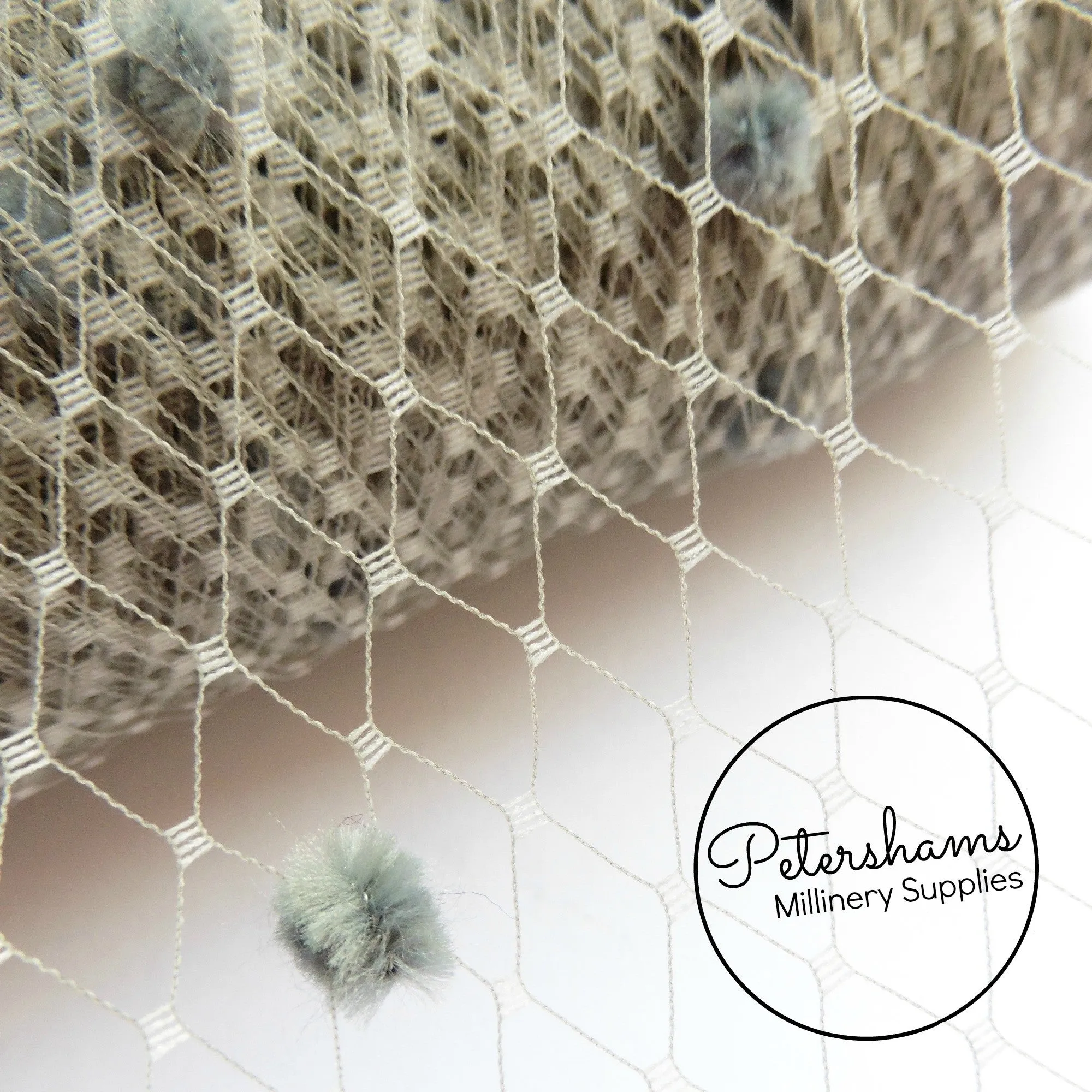 Dotted 9 Inch (23cm) Veiling - 1m