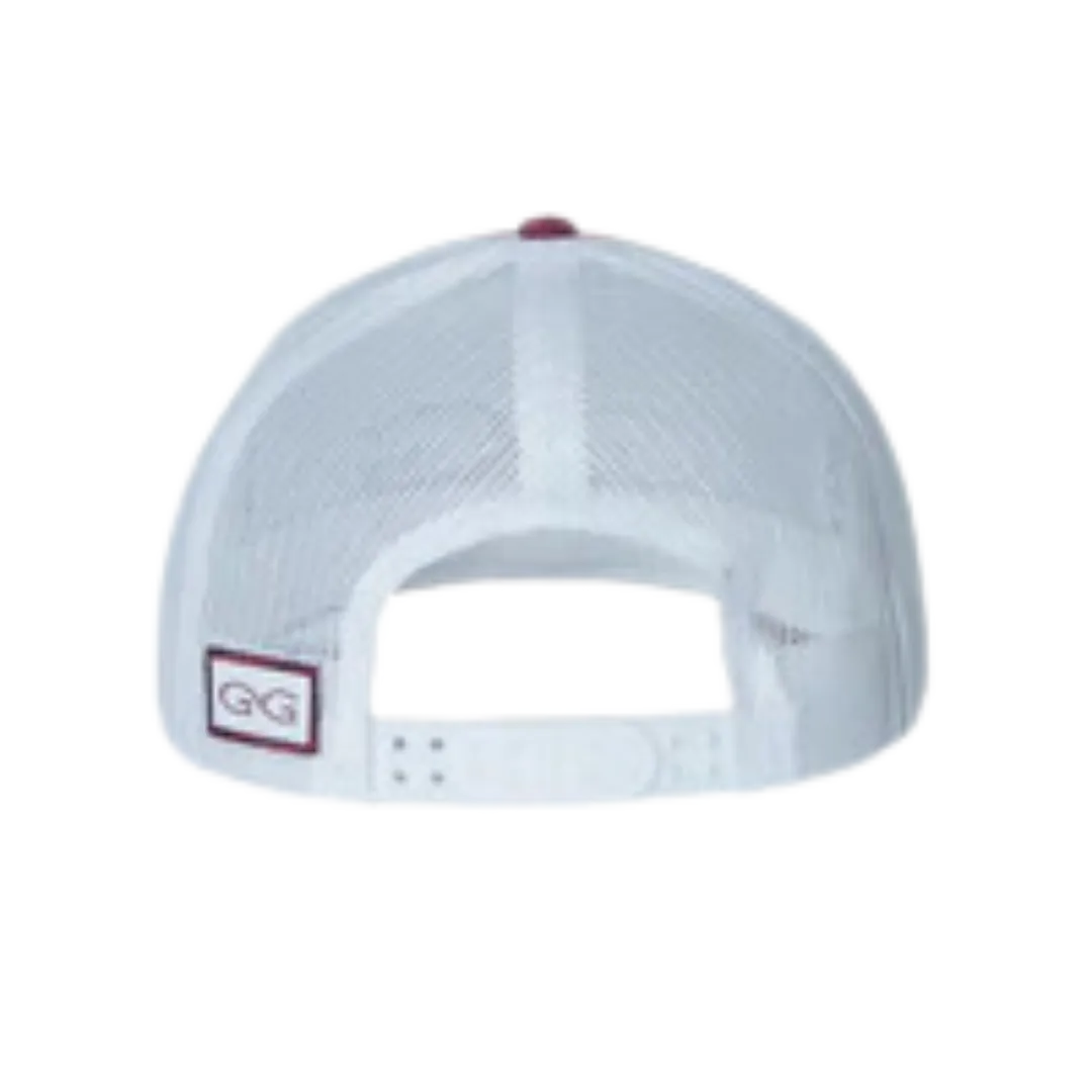 Gameguard Maroon Mesh Logo Embroidered Cap