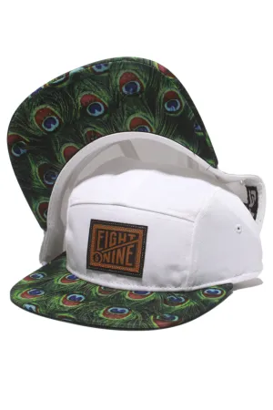 Grape Peacock 5-Panel Strapback