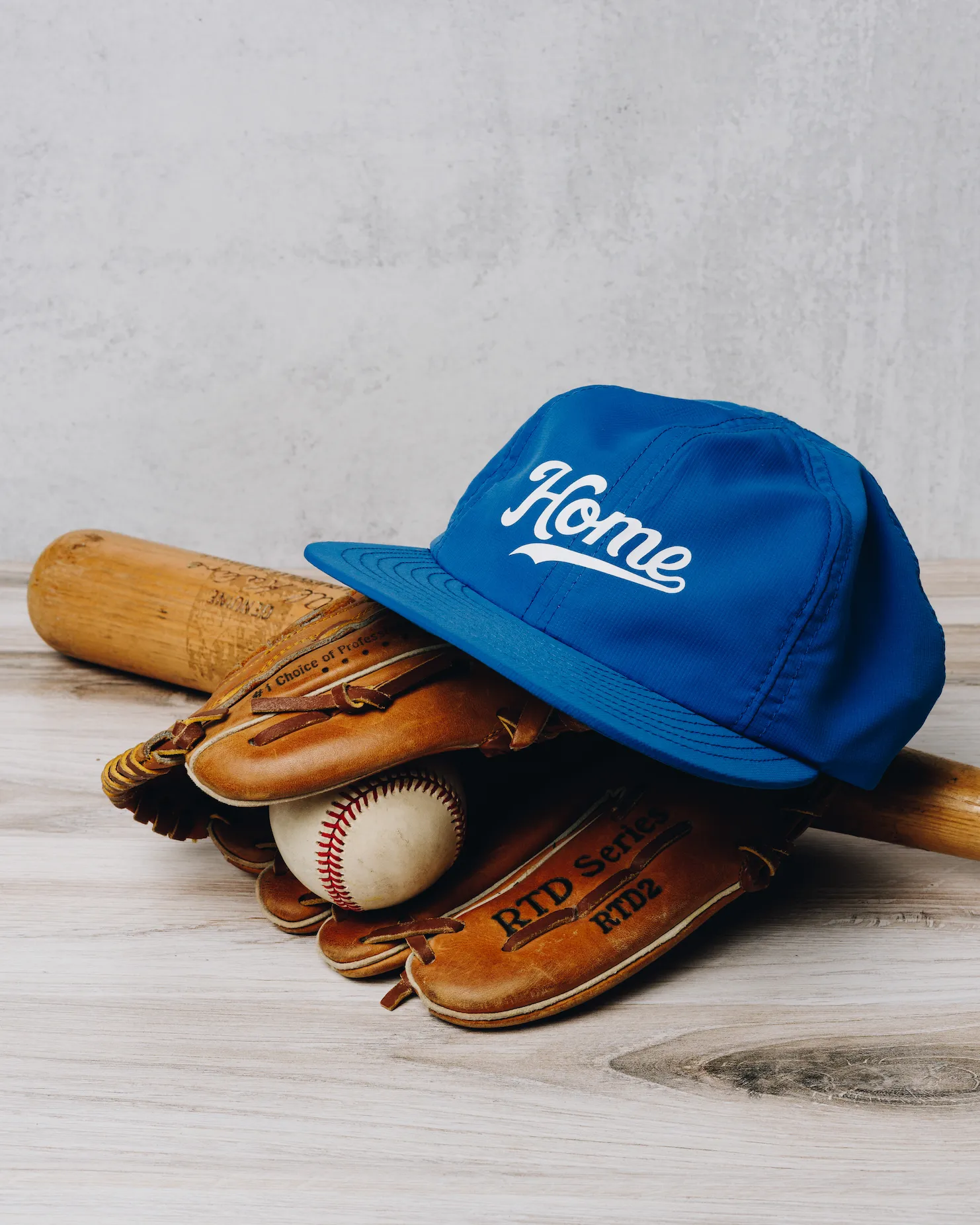 KC Baseball Royal "Home" Moisture Wicking Hat