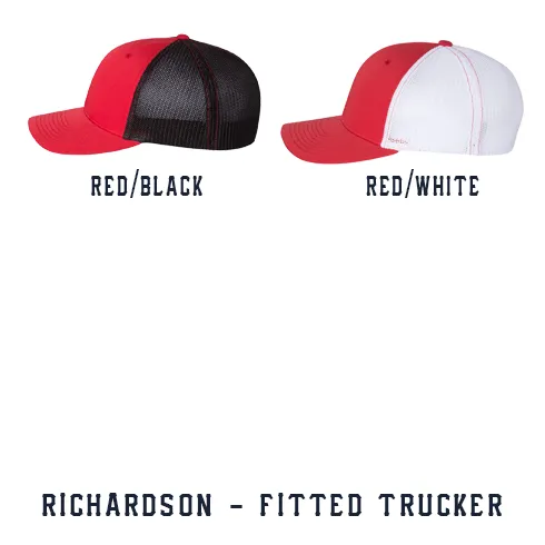 Maltese Multi Front Custom Hat - Fitted Trucker
