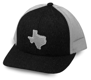 Oil Field Hats Men´s Black Heather Cap