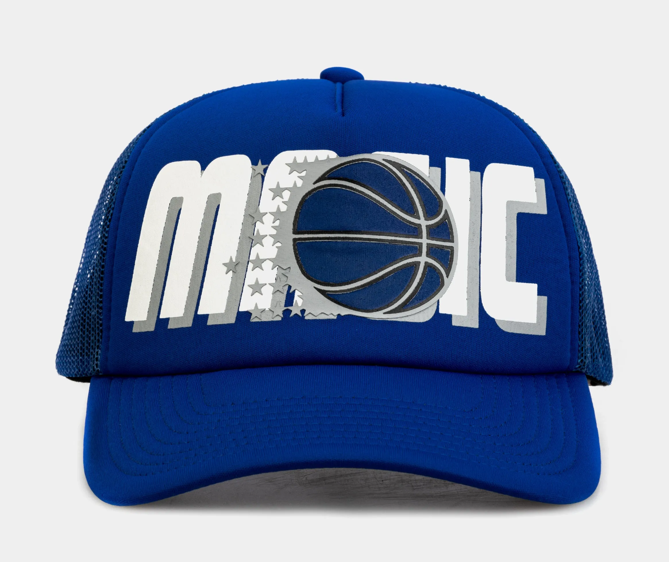 Orlando Magic Billboard Trucker Mens Hats (Blue)