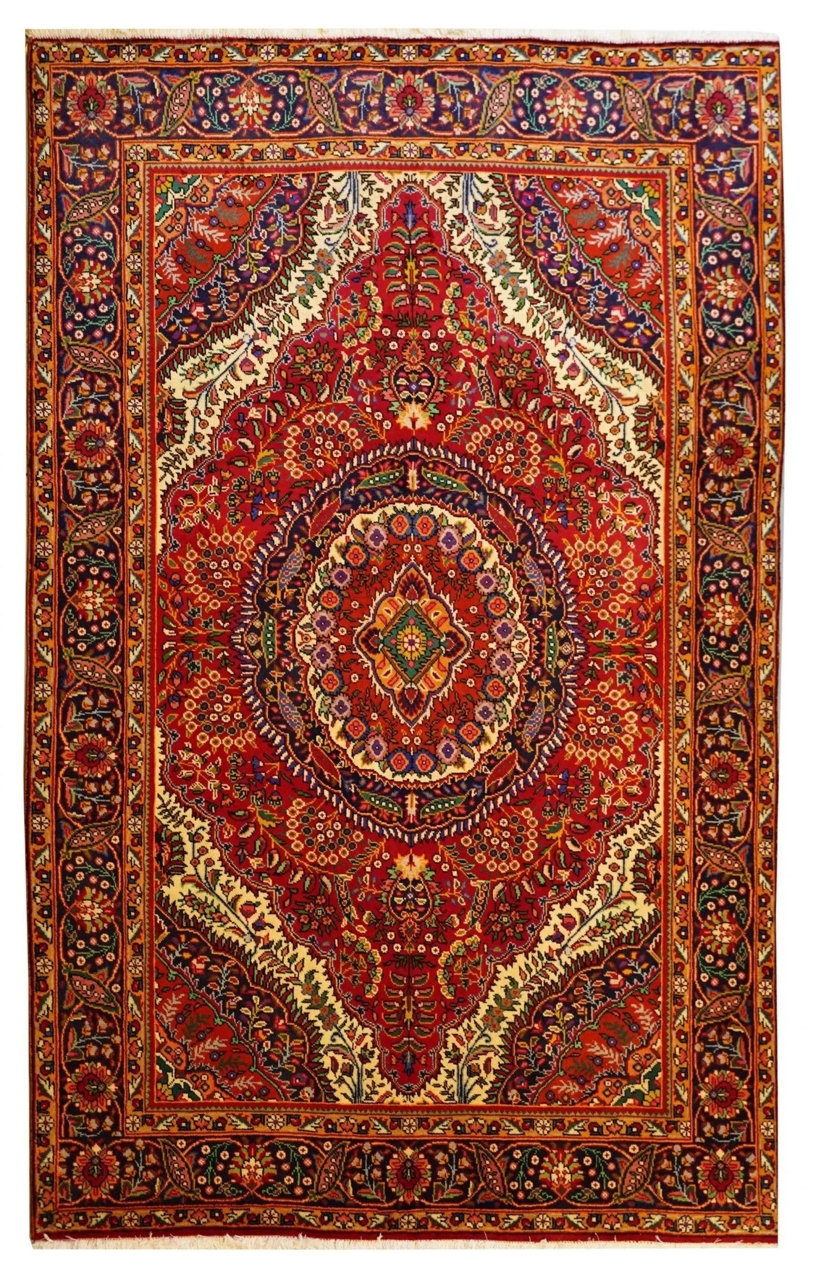 Persian Tabriz Wool Rug - 2.93m x 2.00m