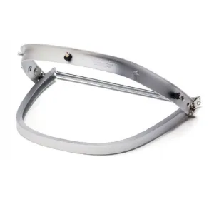 Pyramex HHAAD Deluxe Aluminum Cap Style Hard Hat Adapter, Aluminum Gray, One Size, 1 Each
