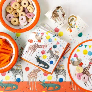 Safari Party Animal Recycled Paper Napkins - 20 Pack