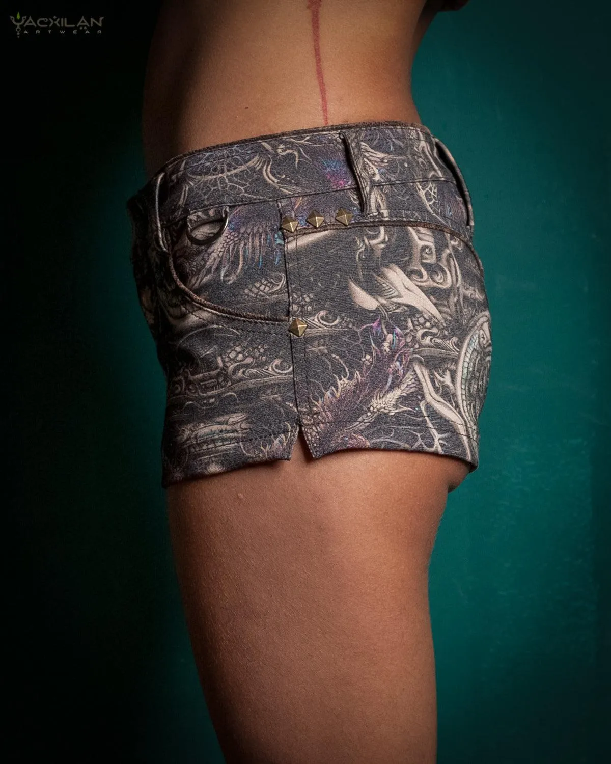 Shorties Woman / Cotton Zip - KETZALCOATL