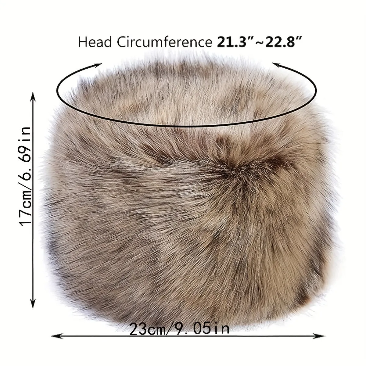 Stylish Faux Fur Cossack Hats for Women Warm  Coldproof