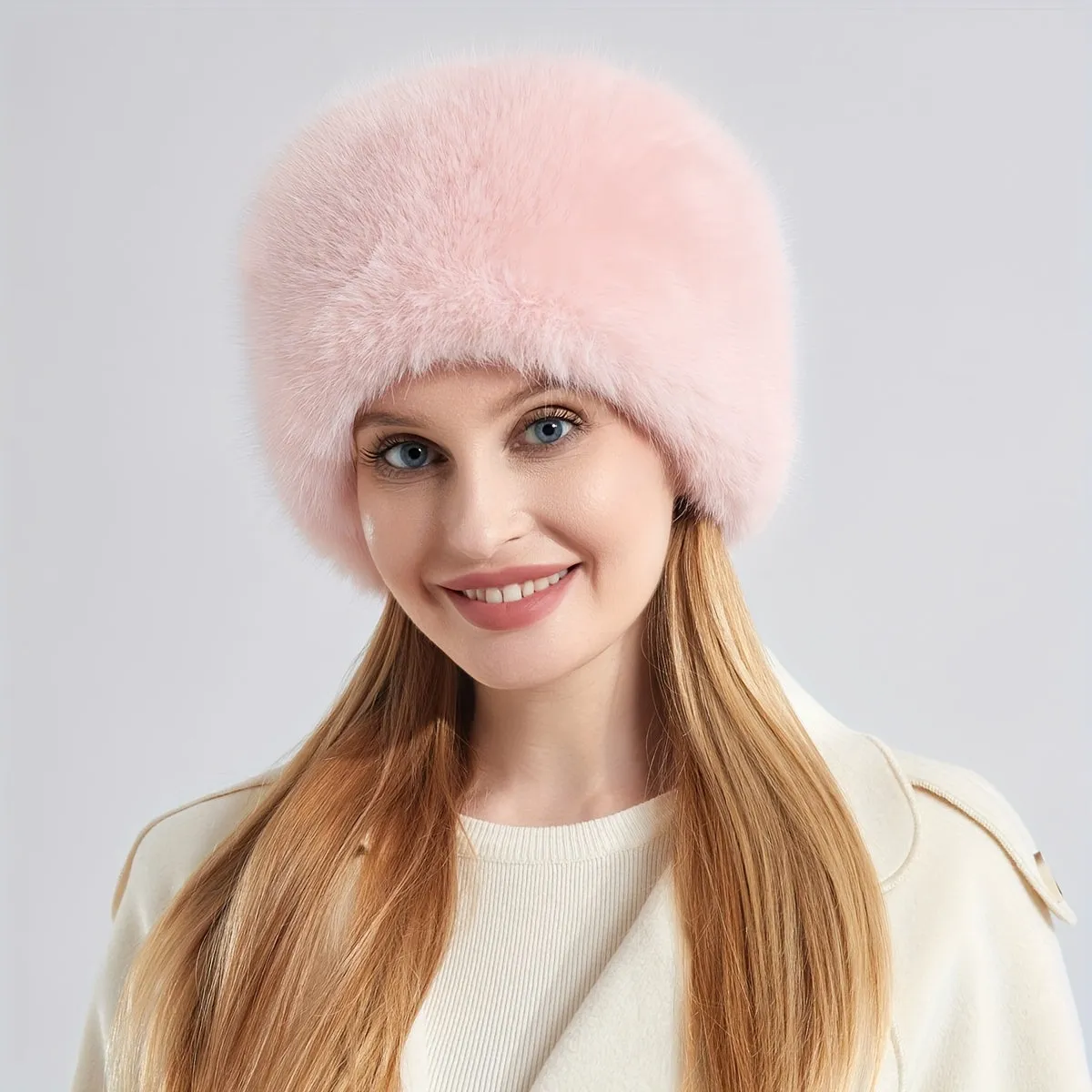 Stylish Faux Fur Cossack Hats for Women Warm  Coldproof