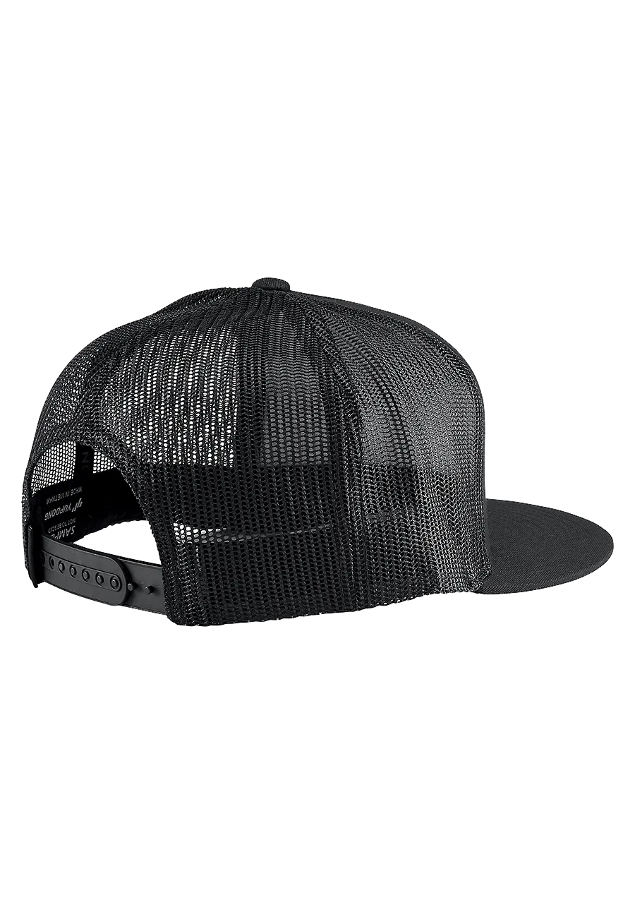 Team Trucker Hat - Black / White