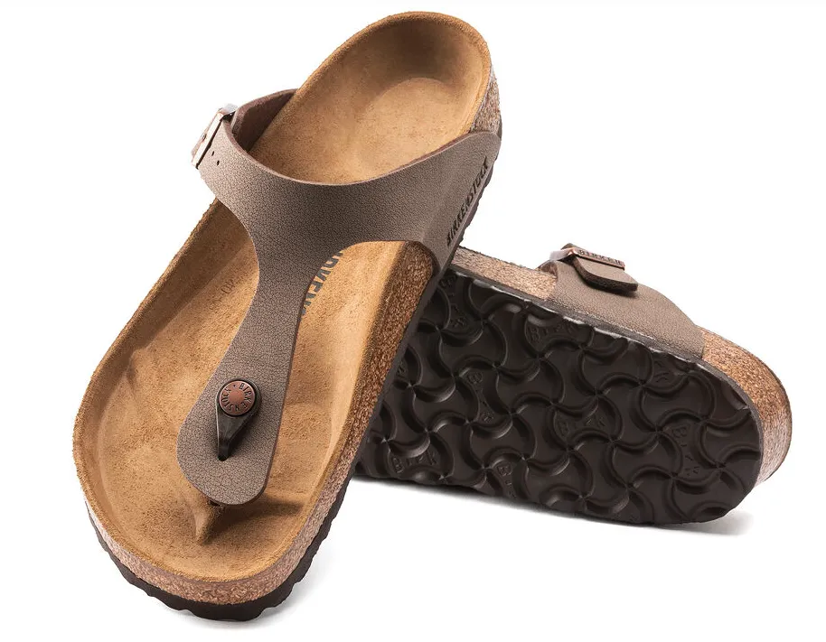 UNISEX BIRKENSTOCK GIZEH BIRKIBUC | MOCCA
