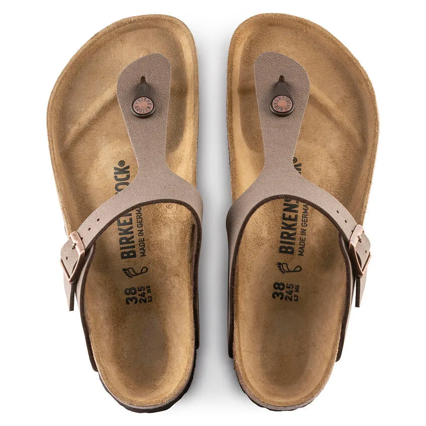 UNISEX BIRKENSTOCK GIZEH BIRKIBUC | MOCCA